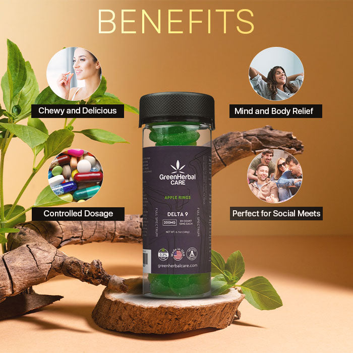 Green Herbal Care GHC Delta-9 THC Gummies Best Price