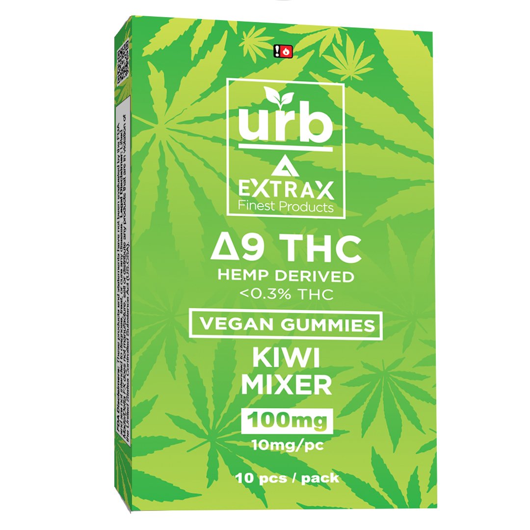 URB Delta 9 THC Gummies - Kiwi Mixer Best Price