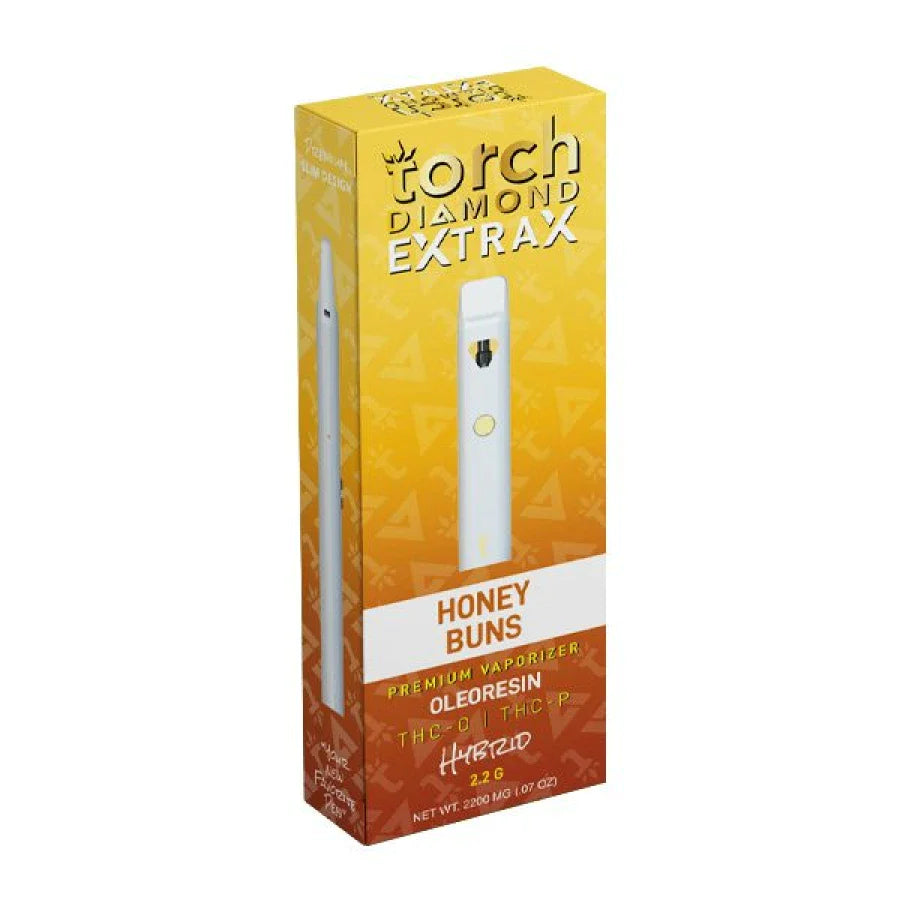 Torch Extrax Diamond Honey Buns THC-O + THCP Disposable (2.2g) Best Price