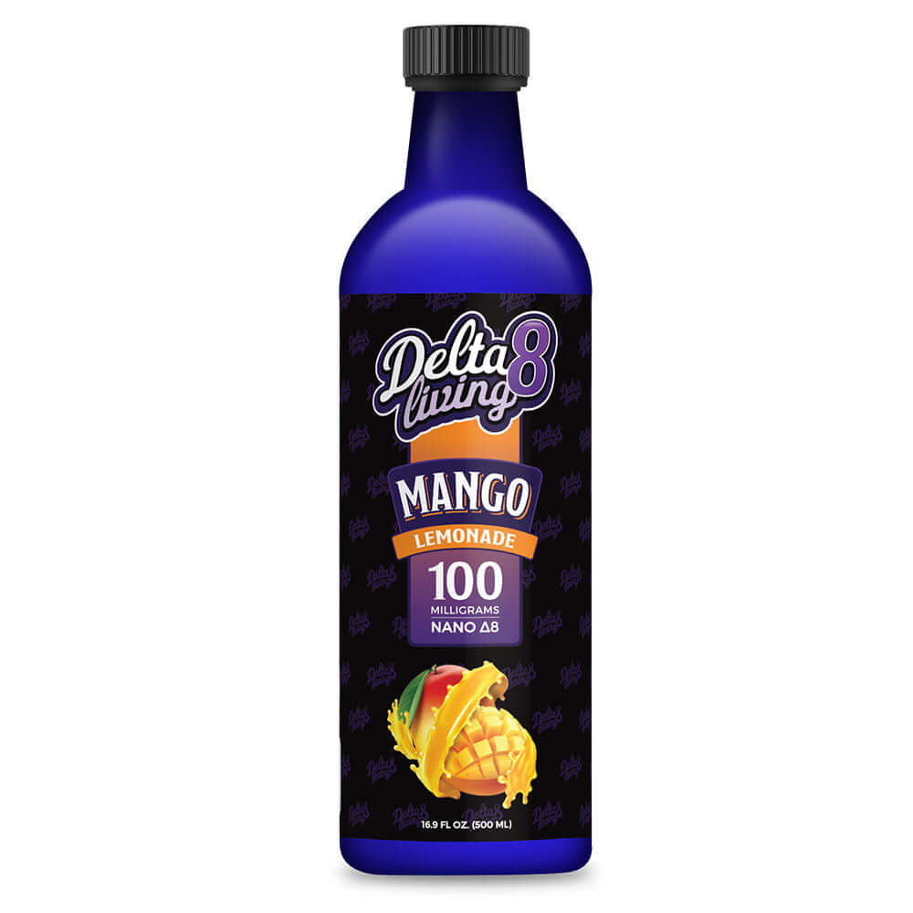 CBD Living | Mango Lemonade Delta 8 Drink 100mg Best Price