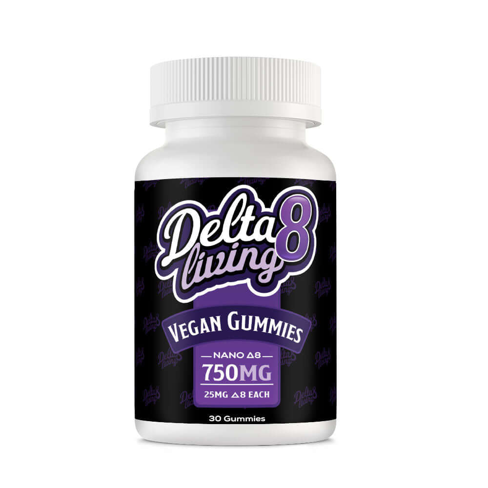 CBD Living | Calming Vegan Delta 8 Gummies 750mg Best Price