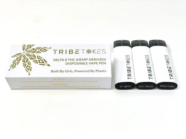 TribeTokes Delta 8 Disposable Vape Birthday Cake Disposable (Hybrid) | Half Gram Bars Best Price