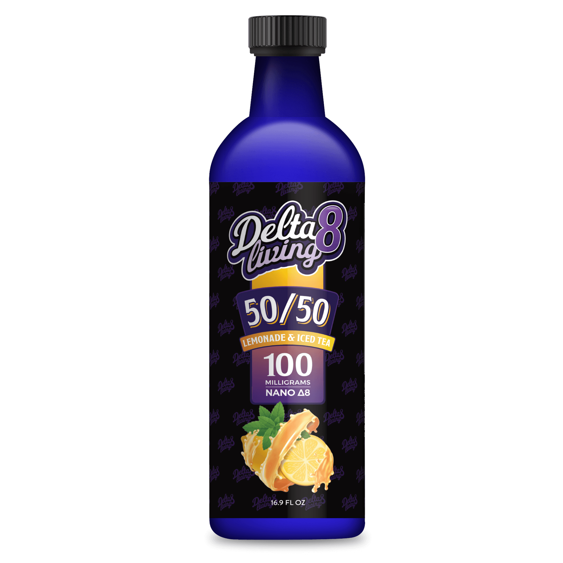 CBD Living | Arnie 50/50 Lemonade Delta 8 Drink 100mg Best Price