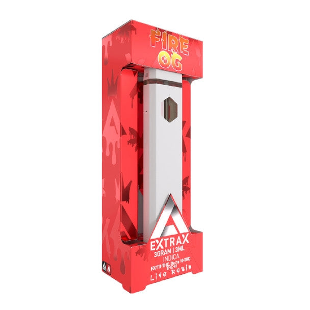 Delta Extrax - Delta 11 Vape - Live Resin Disposable Pen - Fire OG - 3g Best Price
