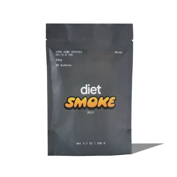 DietSmoke Mango Delta-9 THC Gummies 10MG Best Price
