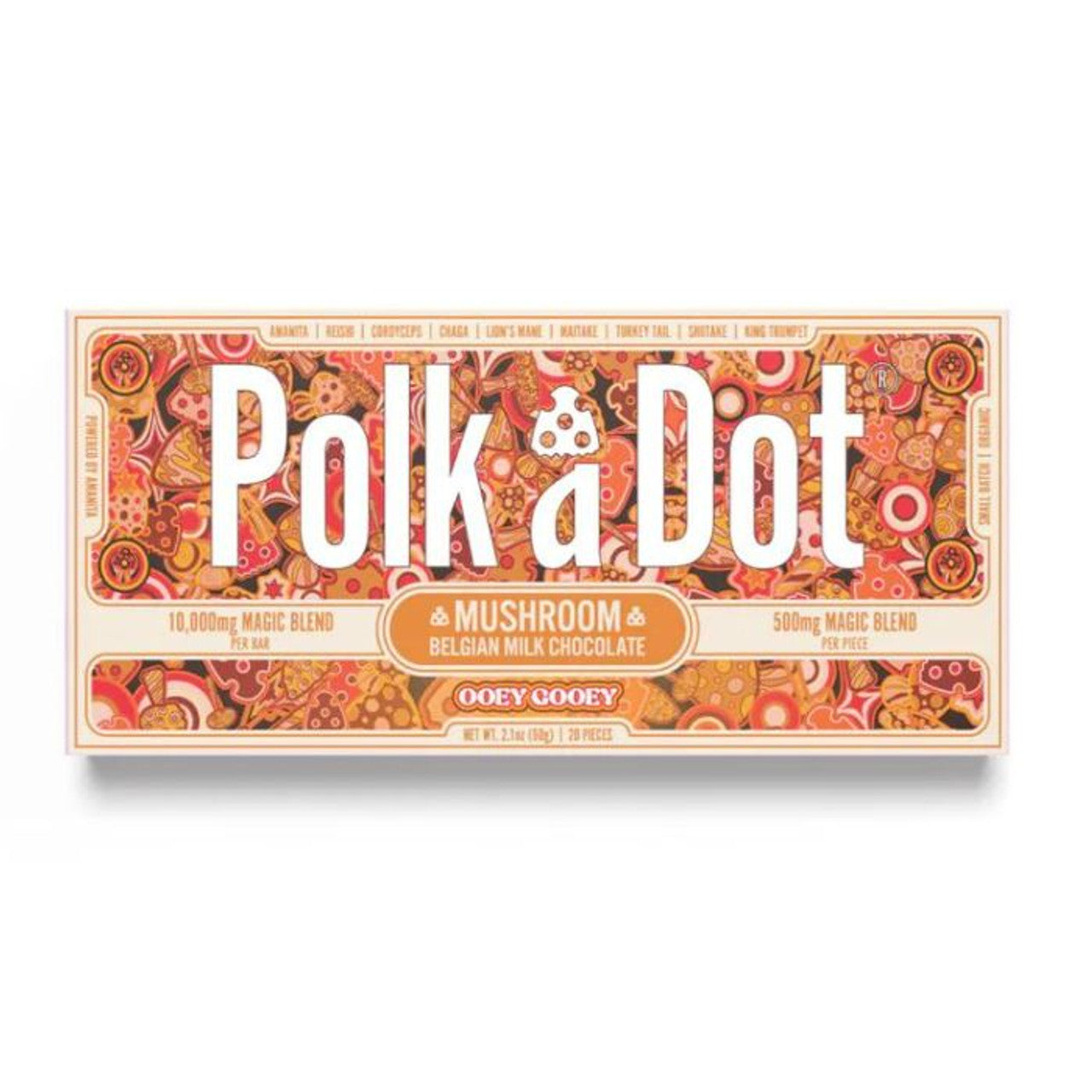 Polk a Dot x URB Mushroom Chocolate Bar (10,000mg) Best Price