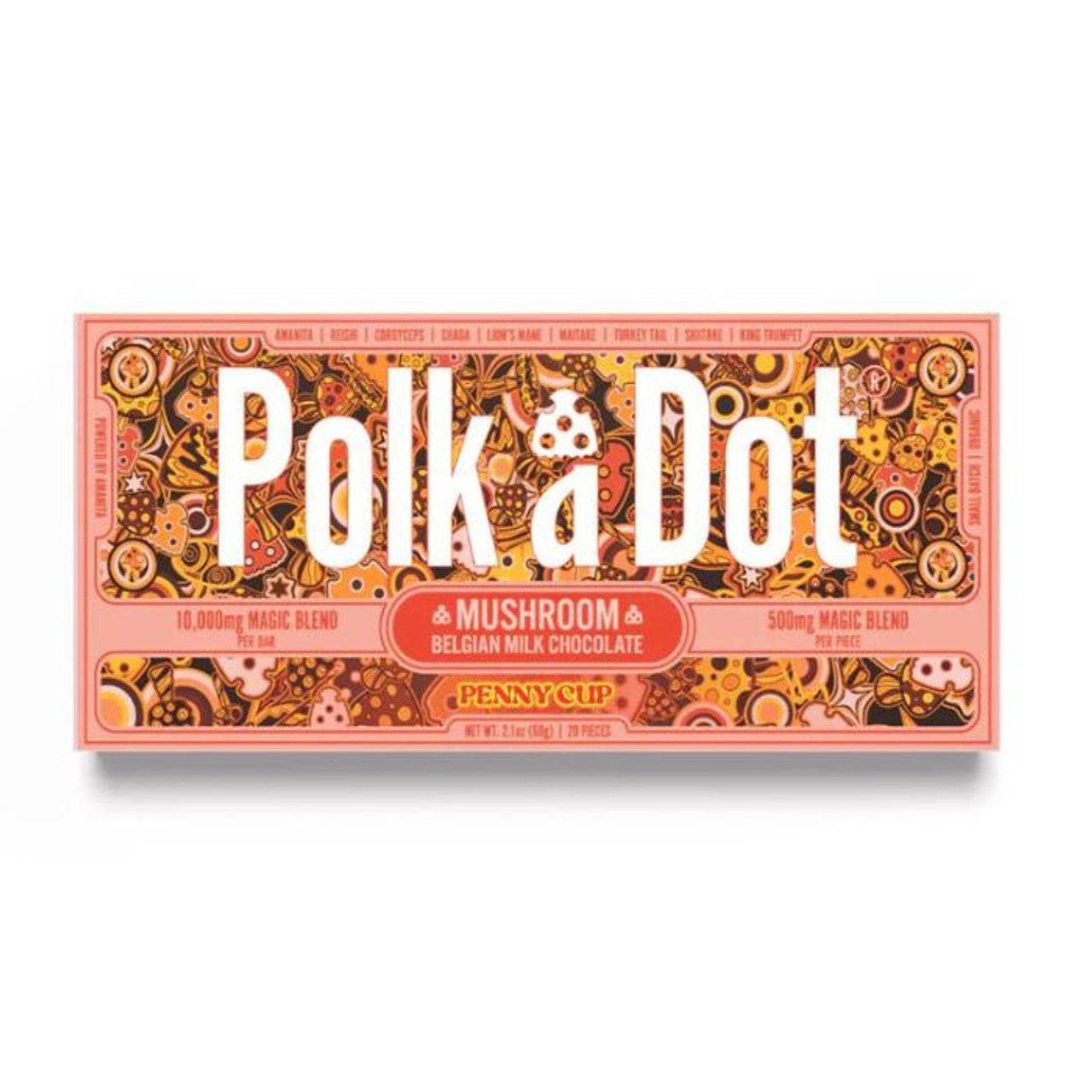 Polk a Dot x URB Mushroom Chocolate Bar (10,000mg) Best Price