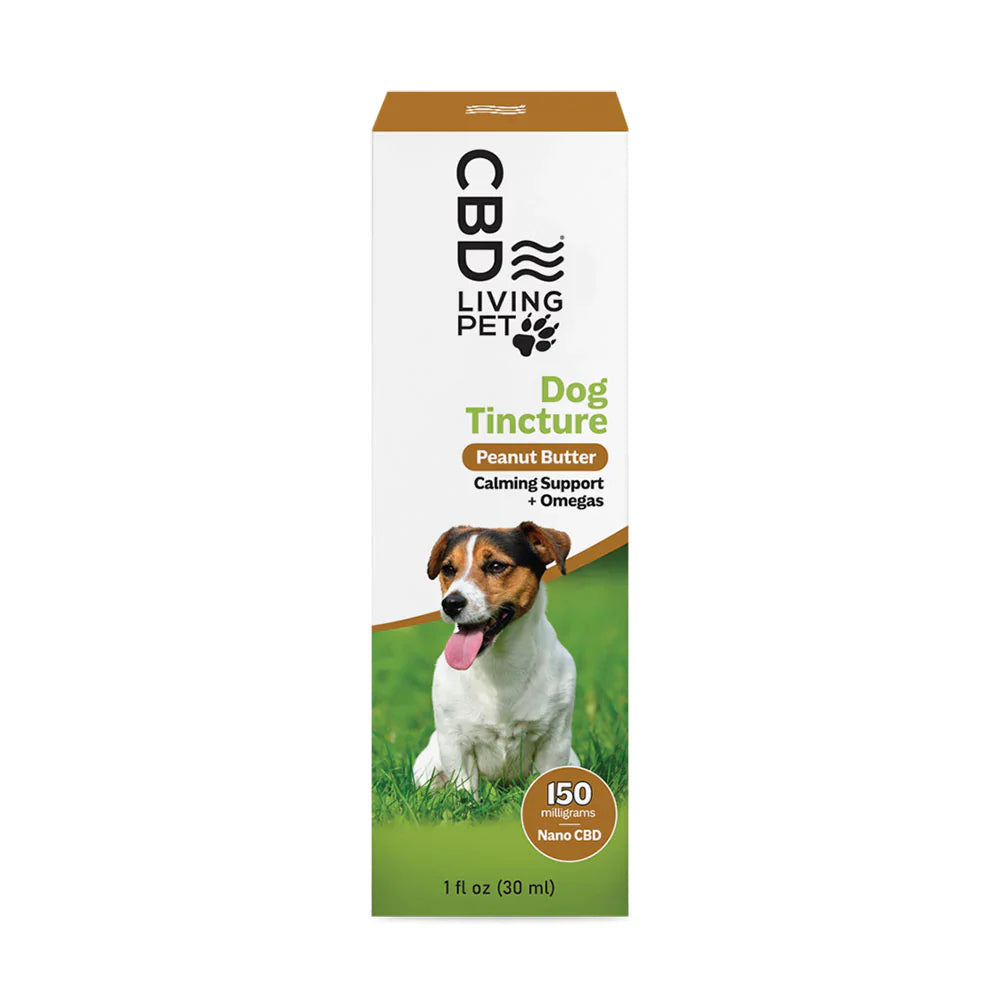 CBD Living | CBD Dog Tincture 150mg - 1000mg Best Price