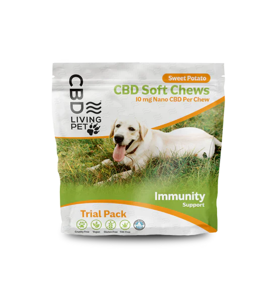 CBD Living | CBD Dog Chews 50mg - 300mg Best Price