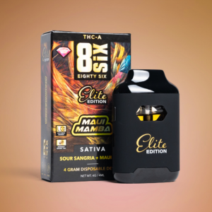 Eighty Six Brand Berry Slush Elite Edition Delta-8 THC 4G Disposable (Strawberry Cough) Best Price