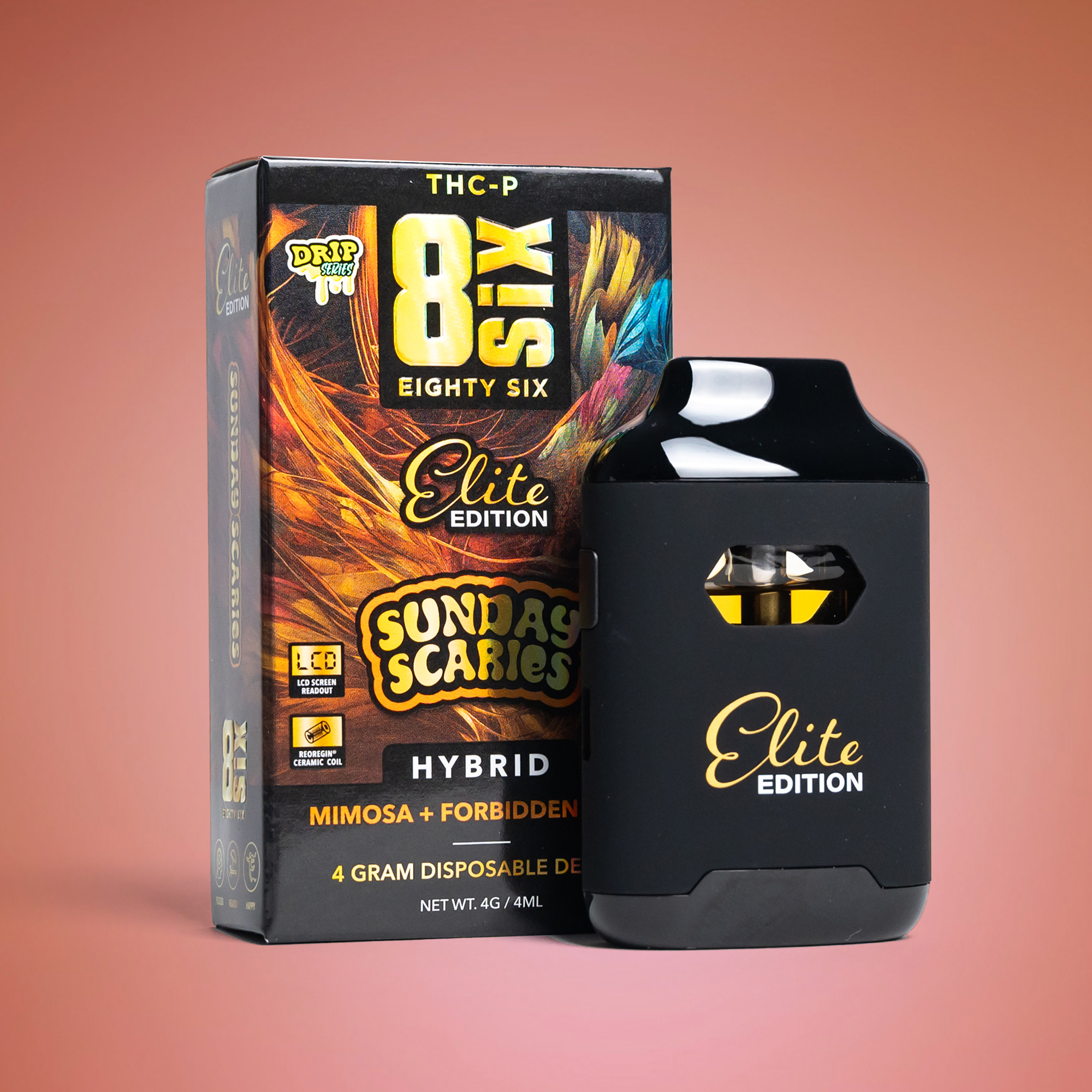 Eighty Six Sunday Scaries Elite Edition THC-P 4G Disposable (Mimosa) Best Price