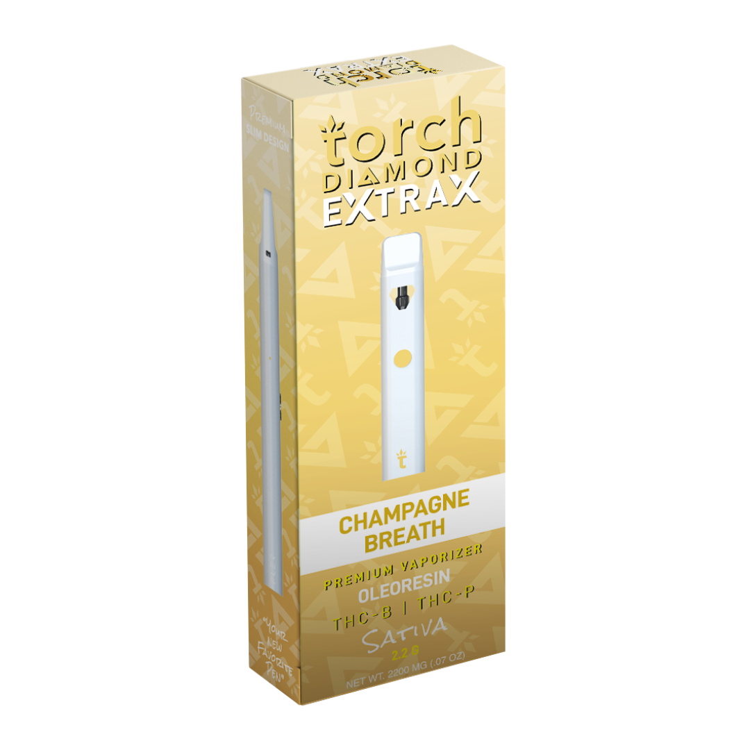Delta Extrax Champagne Breath Torch Diamond Extrax Disposable Best Price