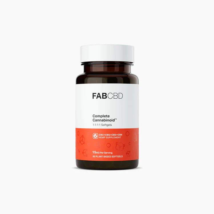 FAB CBD Complete Cannabinoid CBD Softgels Best Price