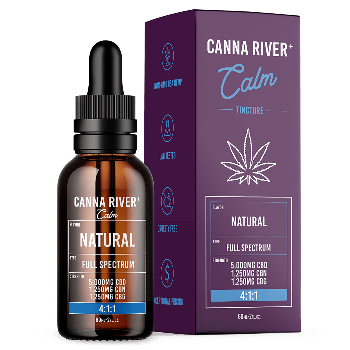 Canna River CBD Calm Tincture Best Price