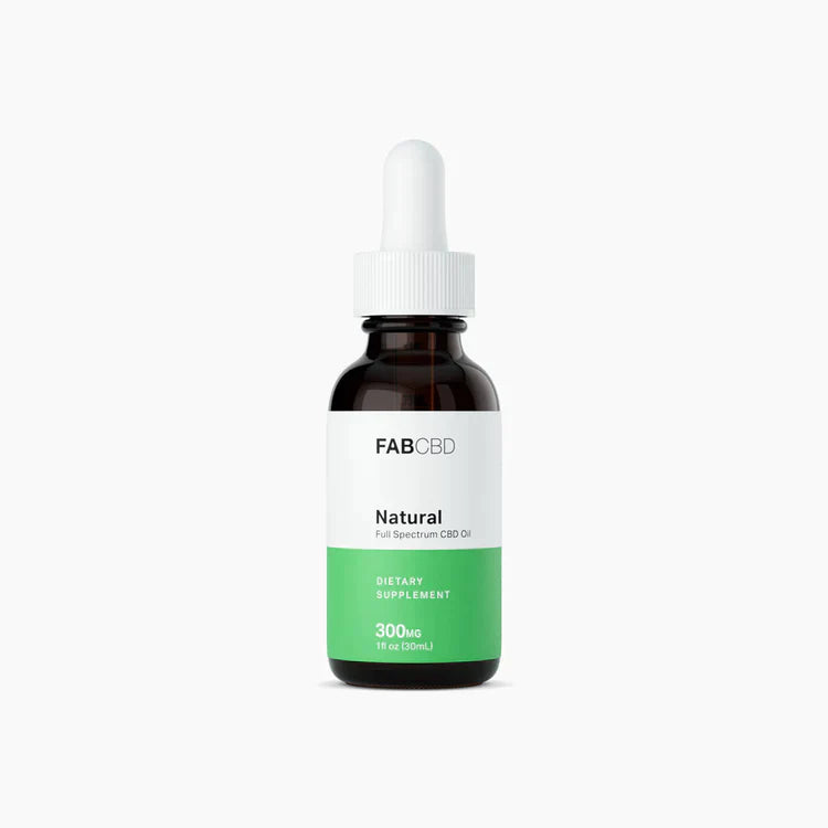 Fab CBD Full Spectrum CBD Oil Natural Flavor Best Price