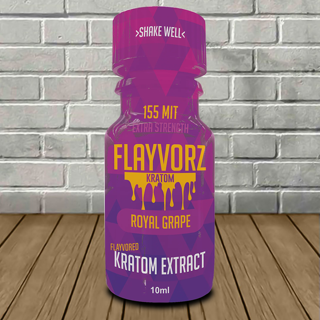Flayvorz Extra Strength Kratom Extract Shot 155mg Best Price