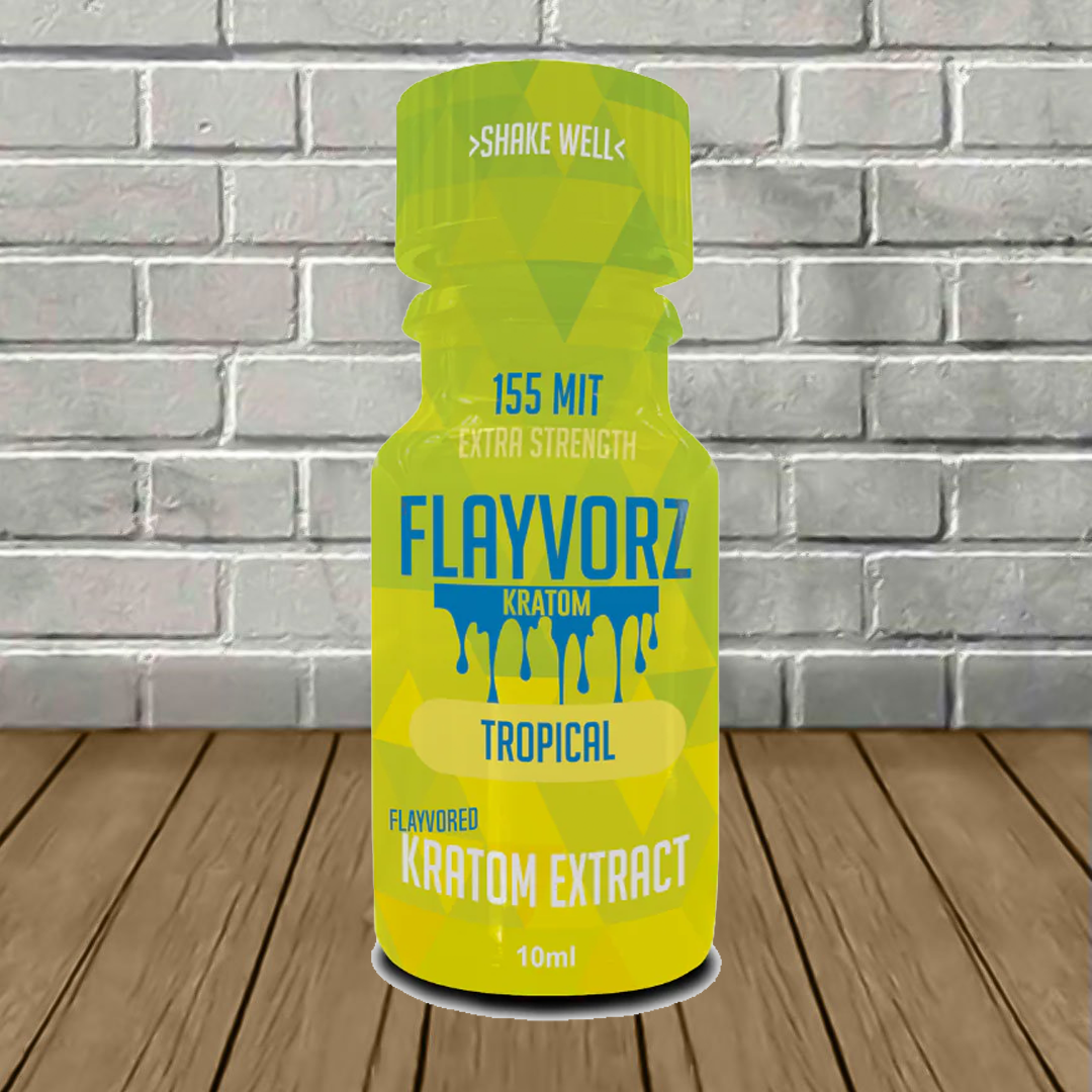 Flayvorz Extra Strength Kratom Extract Shot 155mg Best Price