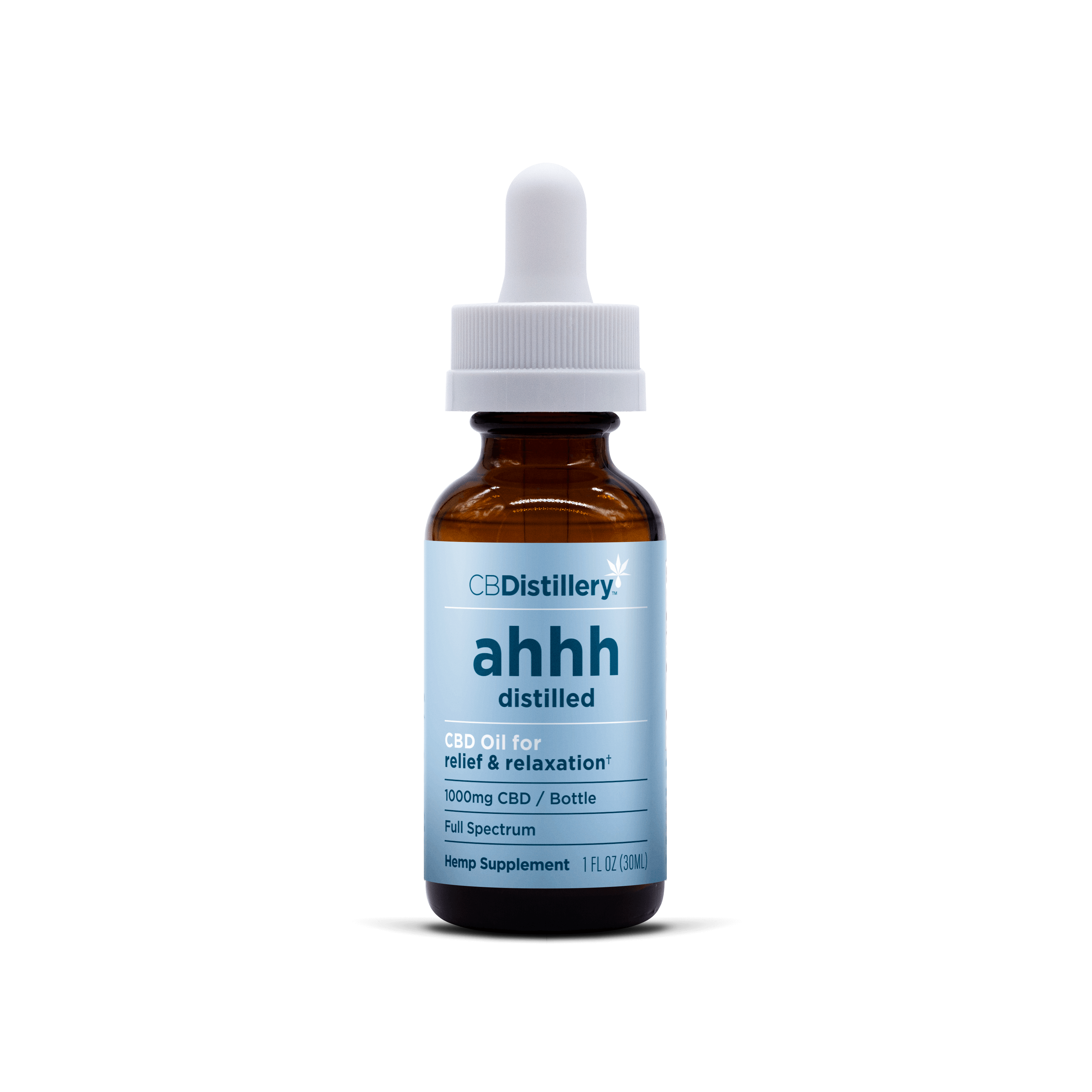 Full Spectrum CBD Oil Tincture – 1000mg – CBDistillery Best Price