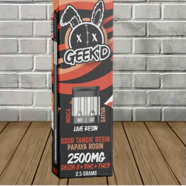 GEEK’D Extracts Delta 8 | PHC | THCP Disposable 2.5g Best Price