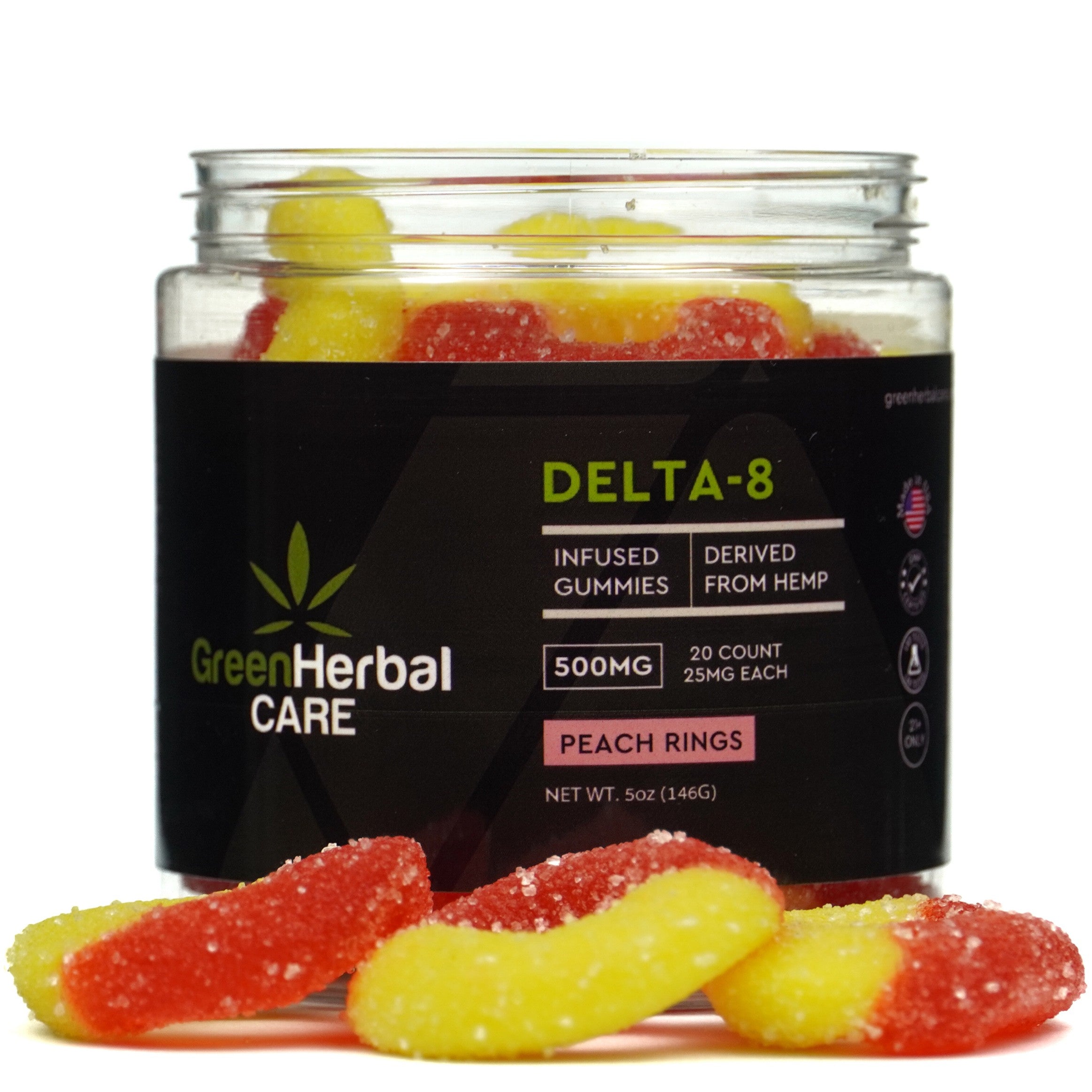 Green Herbal Care GHC Delta-8 THC Gummies Best Price