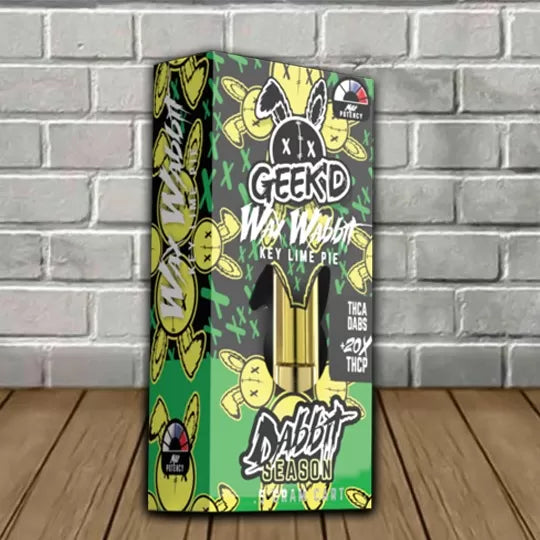 Geek’d Extracts Dabbit Season THCa 20x Cartridge 0.5g Best Price