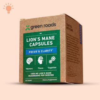 Green Roads Lion's Mane Focus & Clarity Mushroom Capsules Best Price