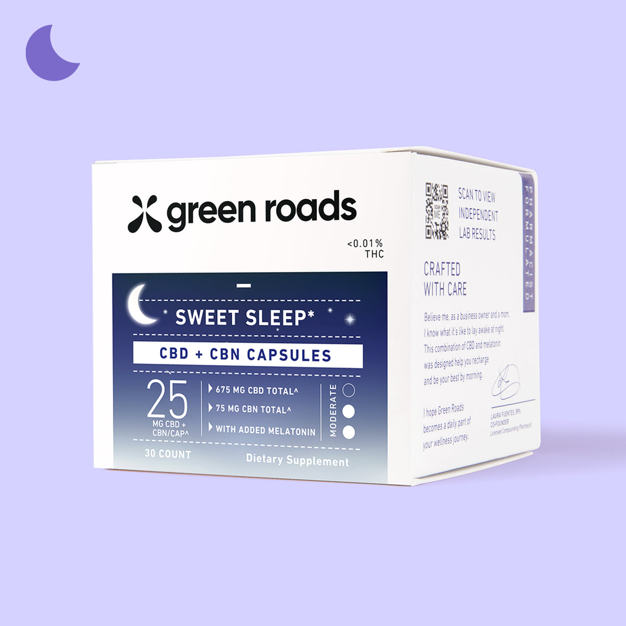 Green Roads Sweet Sleep CBD Capsules - (30ct) 750mg Best Price