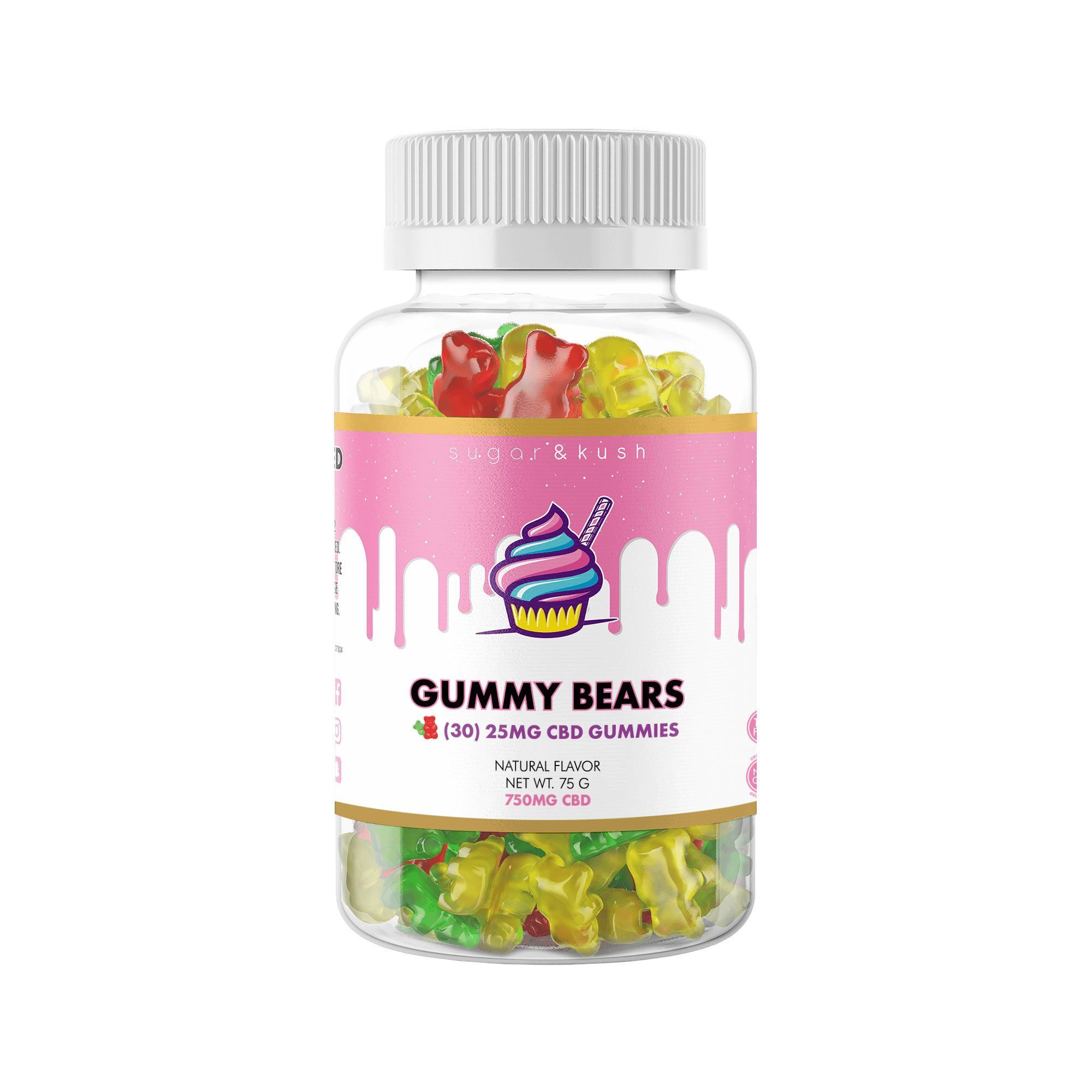 Sugar and Kush Best CBD Gummies (750mg) Best Price