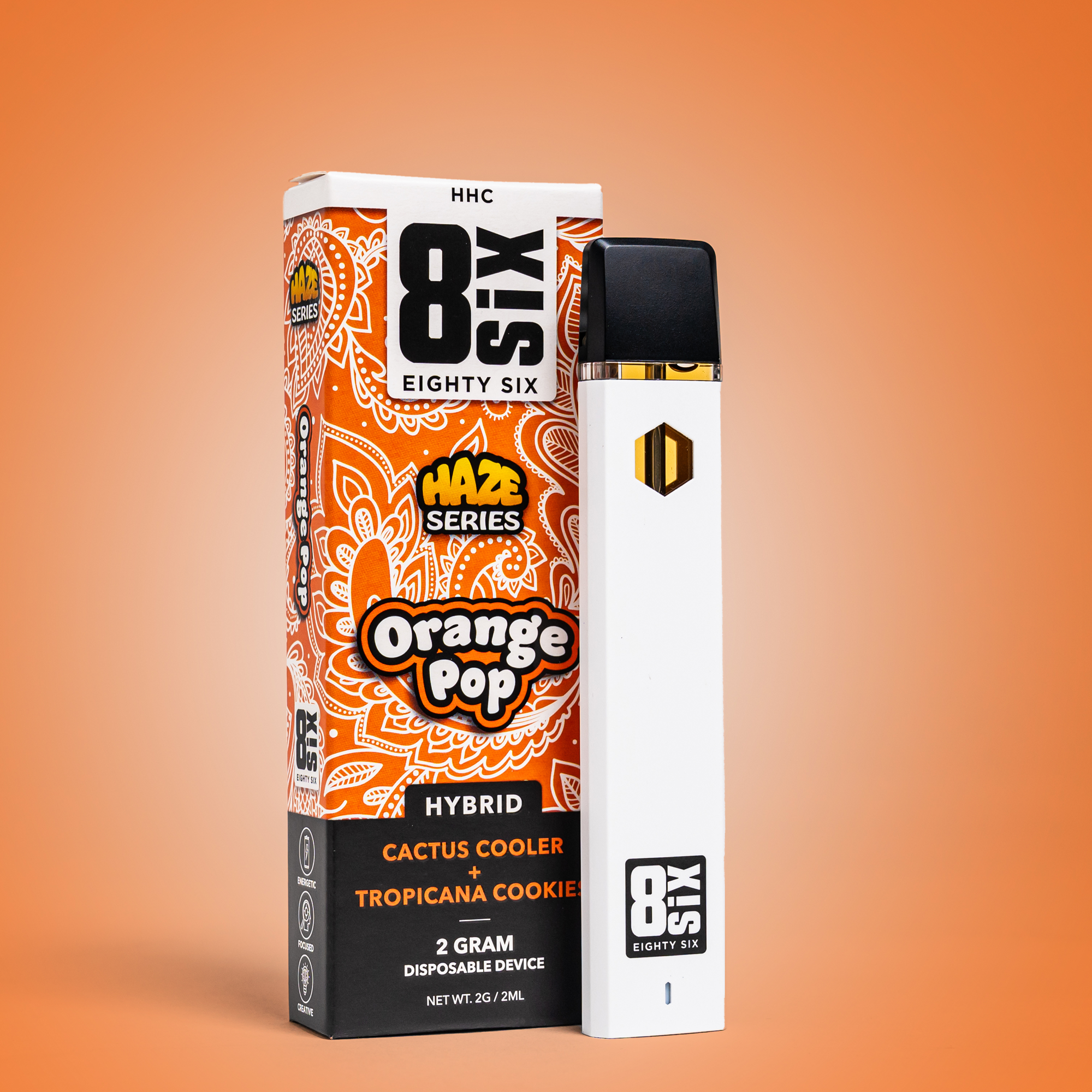 Eighty Six Orange Pop HHC 2G Disposable (Cactus Cooler) Best Price