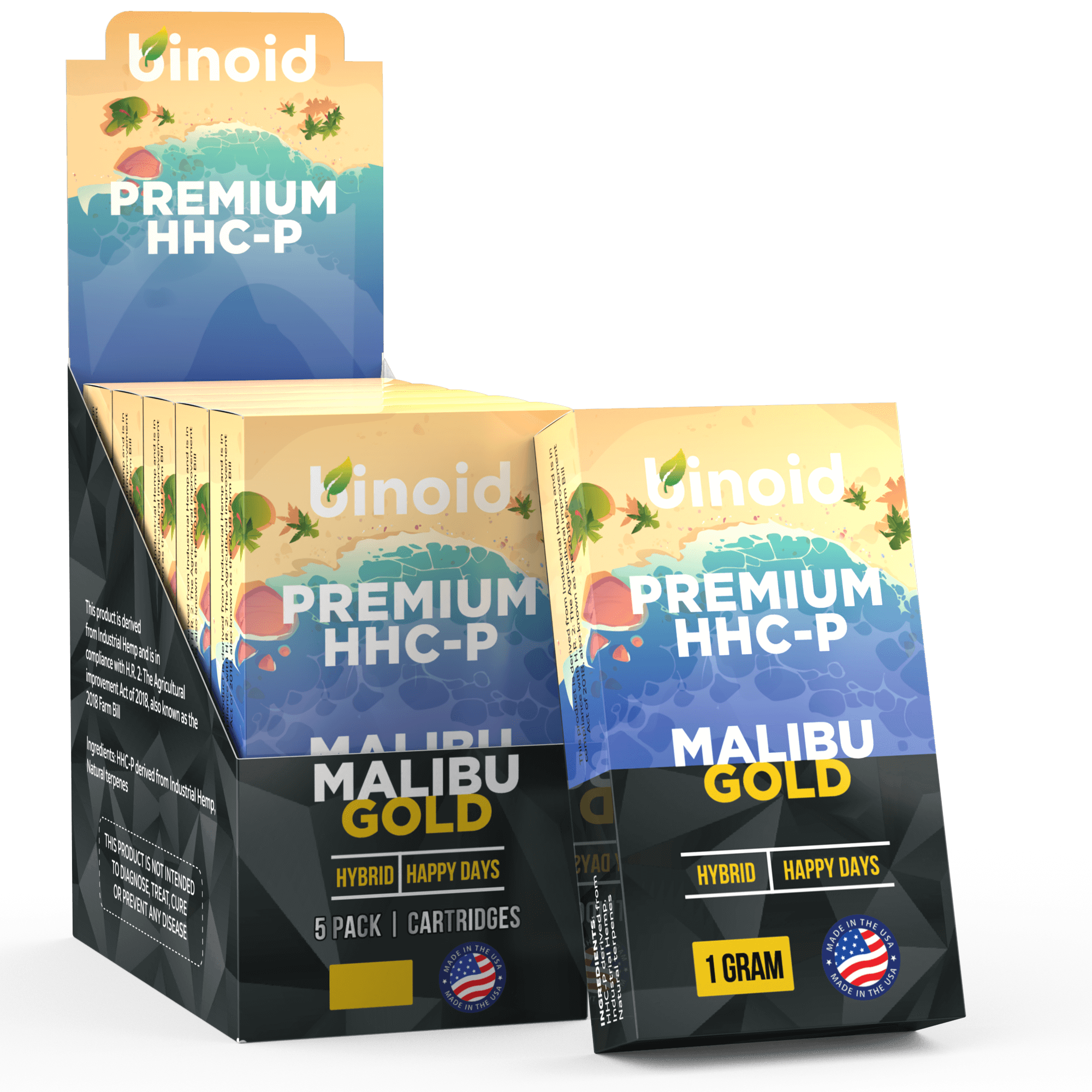 Binoid HHC-P Vape Cartridge - Malibu Gold Best Price