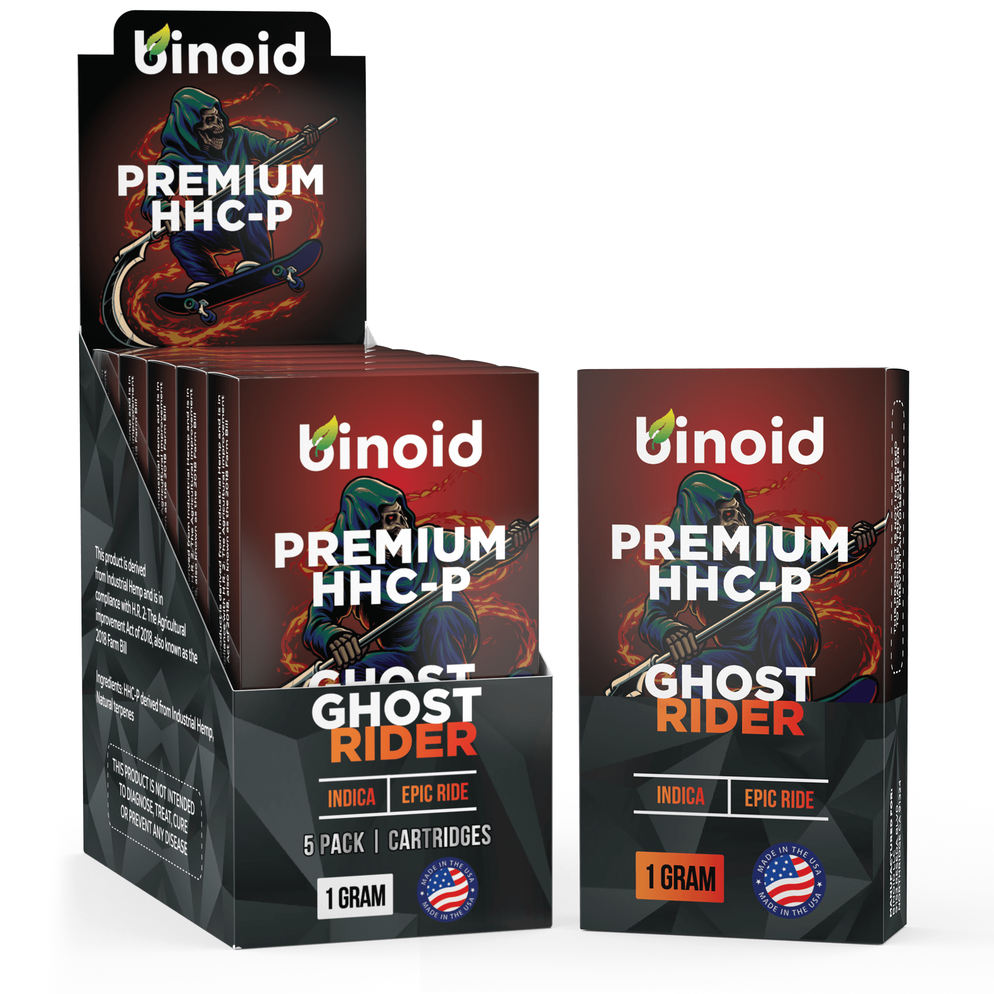 Binoid HHC-P Vape Cartridge - Ghost Rider Best Price