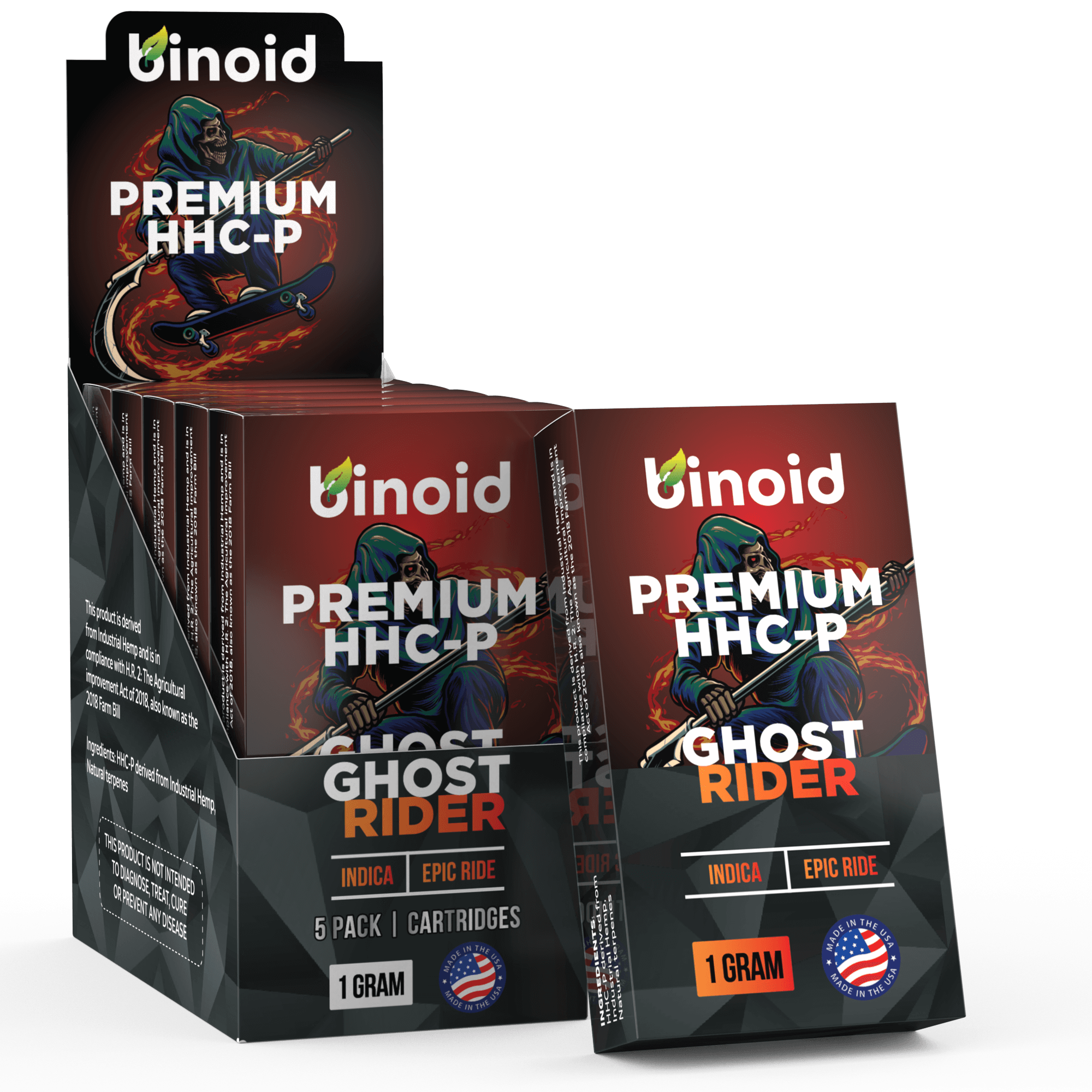 Binoid HHC-P Vape Cartridge - Ghost Rider Best Price