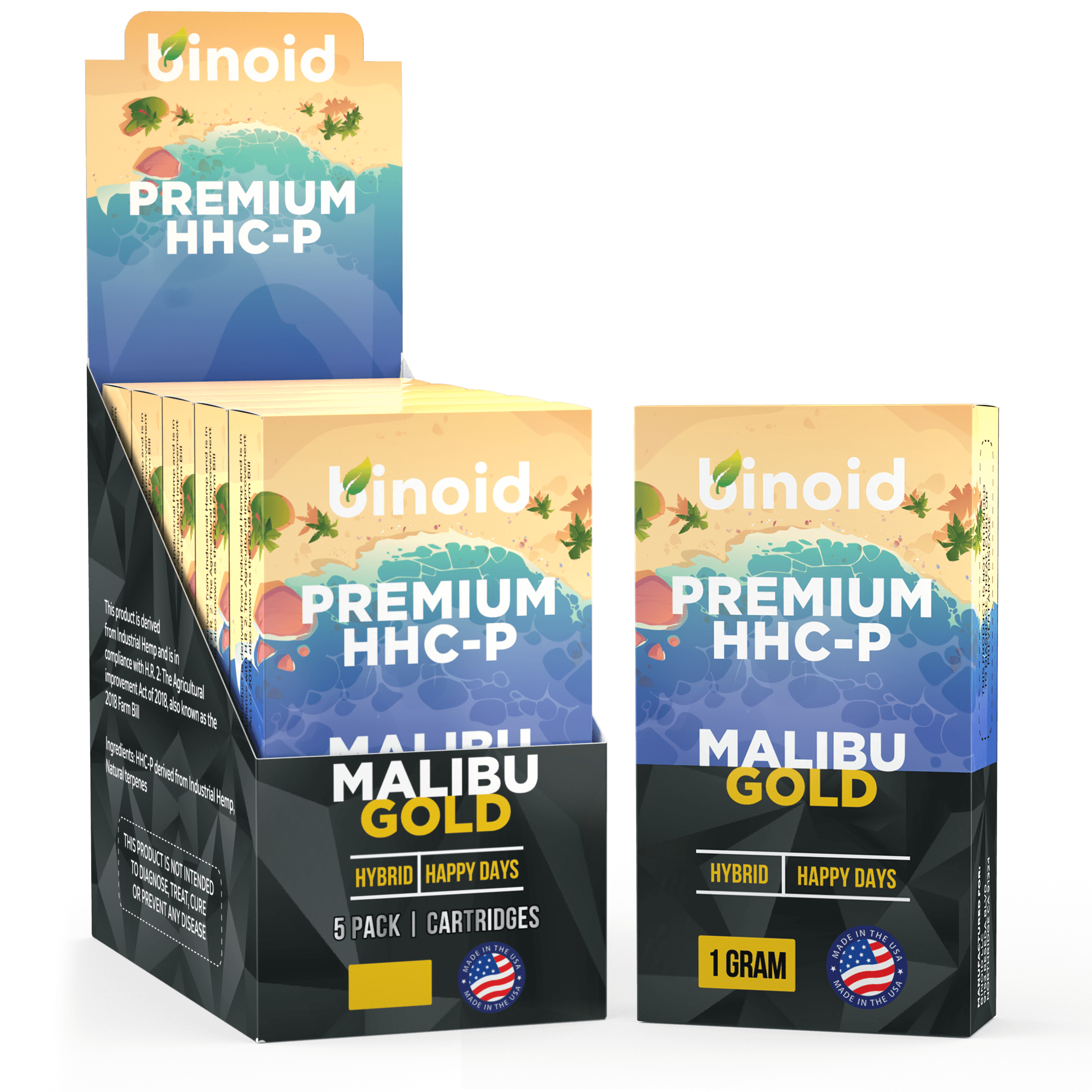 Binoid HHC-P Vape Cartridge - Malibu Gold Best Price