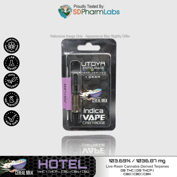 Utoya | Live Resin Delta 8 THC Vape Cartridge - 1g Best Price
