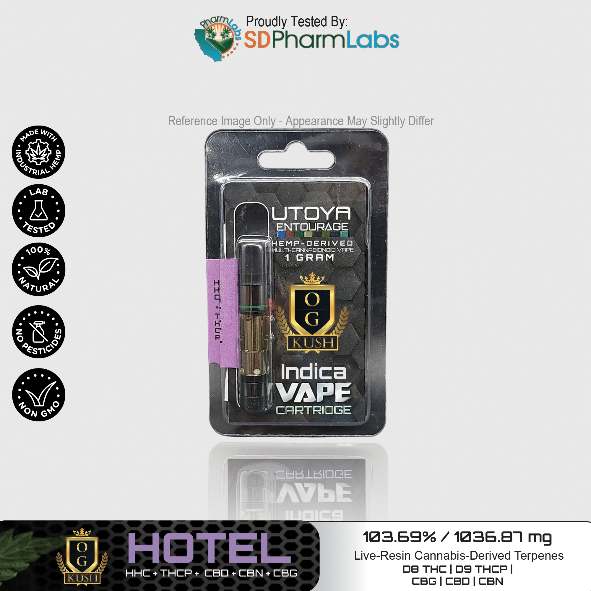 Utoya | Live Resin Delta 8 THC Vape Cartridge - 1g Best Price