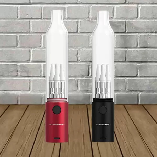 Hamilton Devices Starship Triple Vape Cartridge & Concentrate Bubbler Best Price