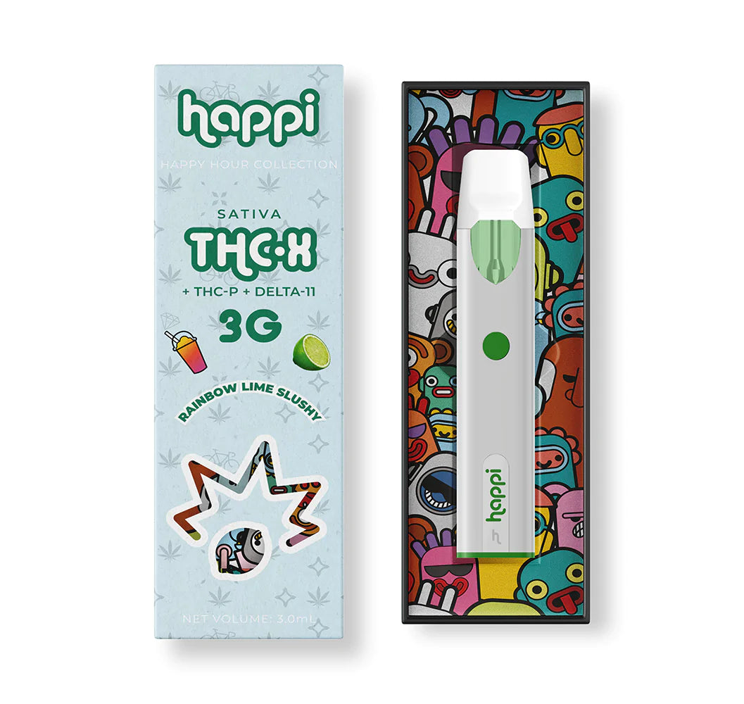 Happi Happy Hour Collection THC-X + THC-P + D11 Disposables Best Price