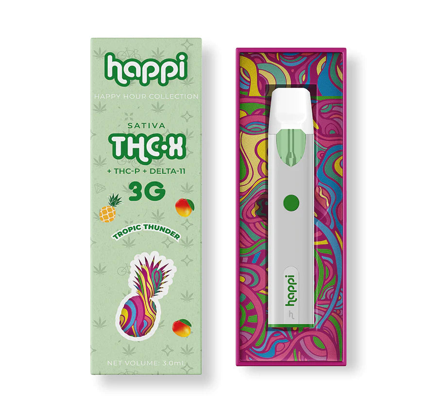 Happi Happy Hour Collection THC-X + THC-P + D11 Disposables Best Price