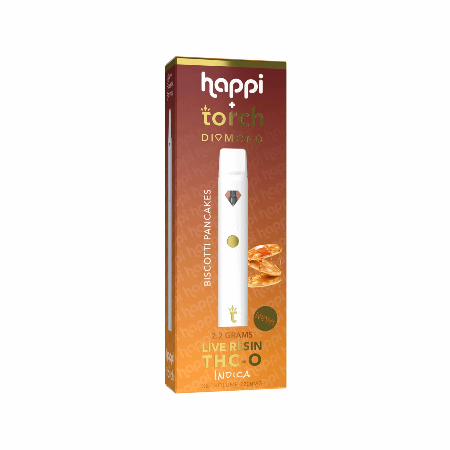 Torch x Happi Diamond THC-O + Delta 8 Disposables (2g) Best Price
