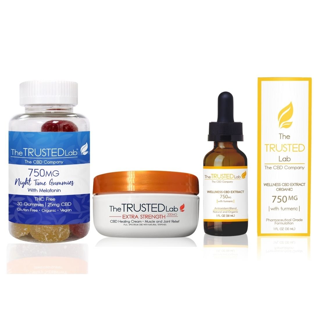 The Trusted Lab “Happy Body” CBD Set for Muscles, Joints and Sleep Best Price