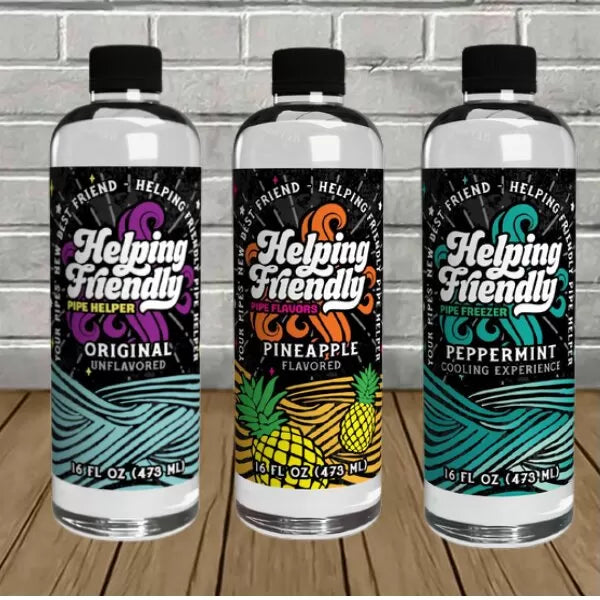 Helping Friendly Hemp Pipe Helper 16oz Best Price