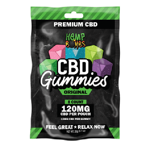 Hemp Bombs - CBD Edible - Original Gummies - 120mg-1500mg Best Price