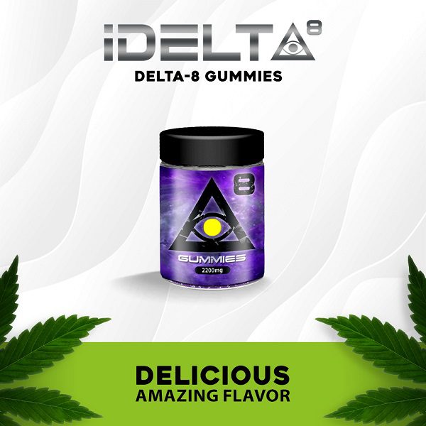 iDELTA Black Hole Delta 8 Gummies 2200mg (20 Pack) 110mg per gummy Best Price