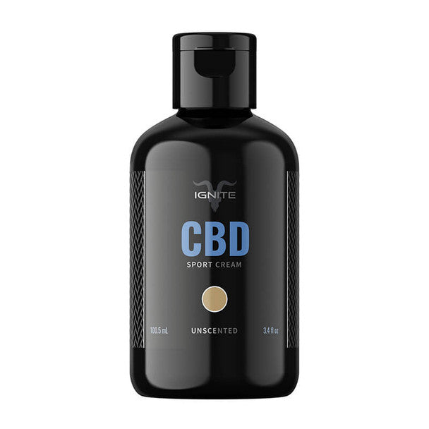 IGNITE CBD - CBD Topical Sport Cream Unscented 1000MG Best Price