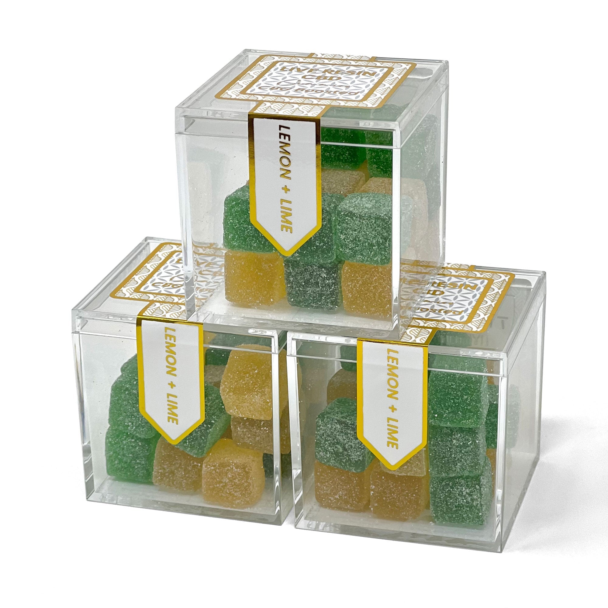 TribeTokes 3-Pack Live Resin CBD Gummies | 600MG | CBG-Boosted Formula (Save $20) Best Price