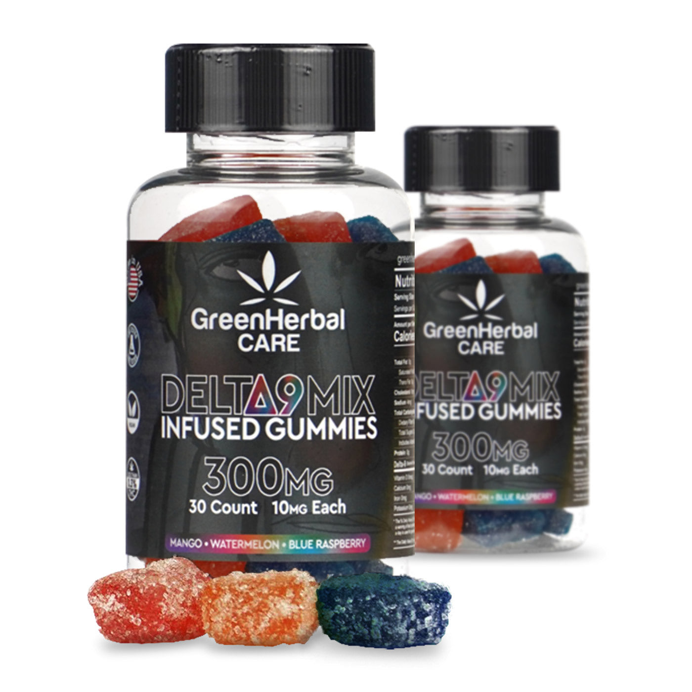 Green Herbal Care GHC Delta-9 THC Gummies (Assorted) Best Price