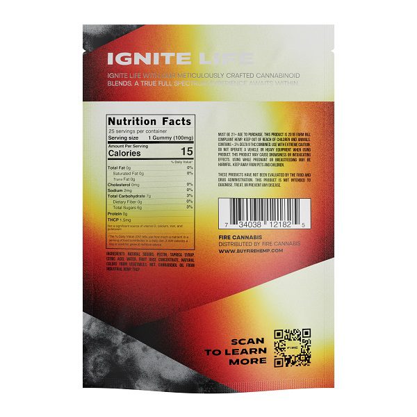 Fire Hemp Inferno Blend Gummies 5000mg Best Price