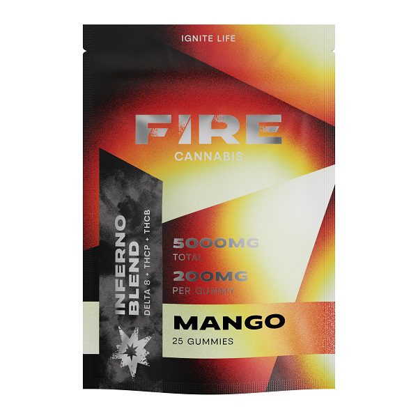 Fire Hemp Inferno Blend Gummies 5000mg Best Price