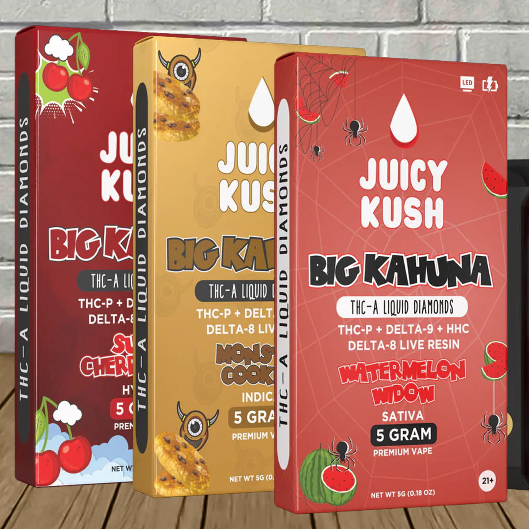 Juicy Kush Big Kahuna THCa Liquid Diamonds Disposable 5g Best Price