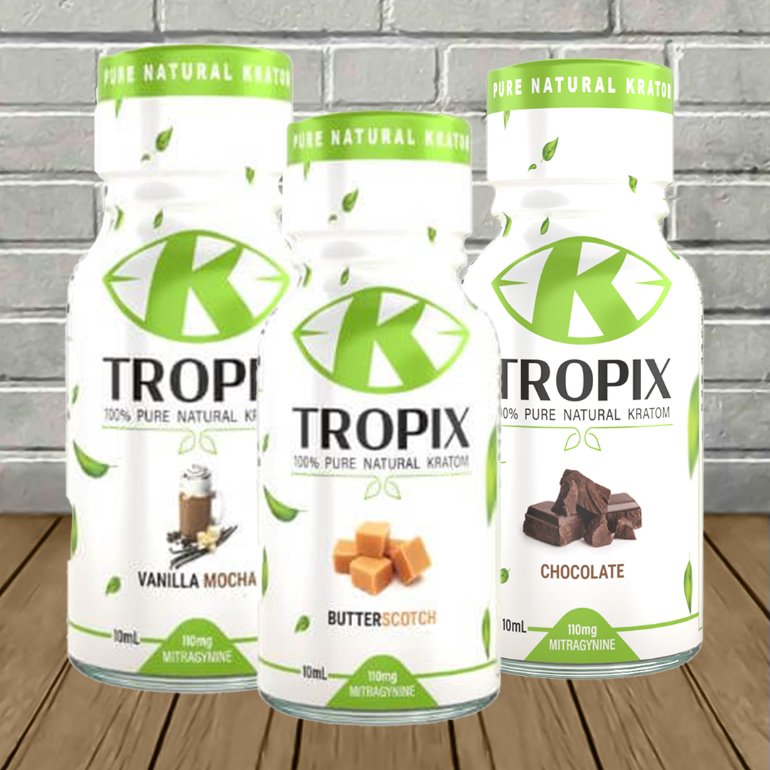 K-Tropix Pure Series Liquid Kratom Extract Shot 10ml Best Price